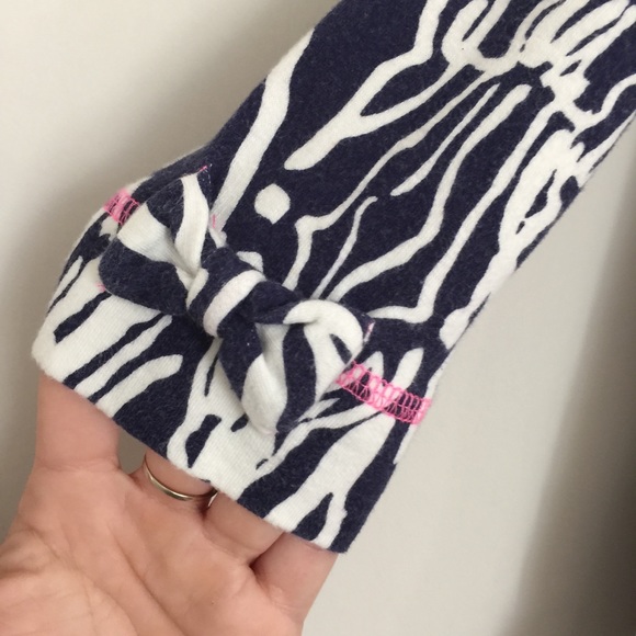 Lilly Pulitzer Girls Zebra Print Sweatshirt - Picture 4 of 9